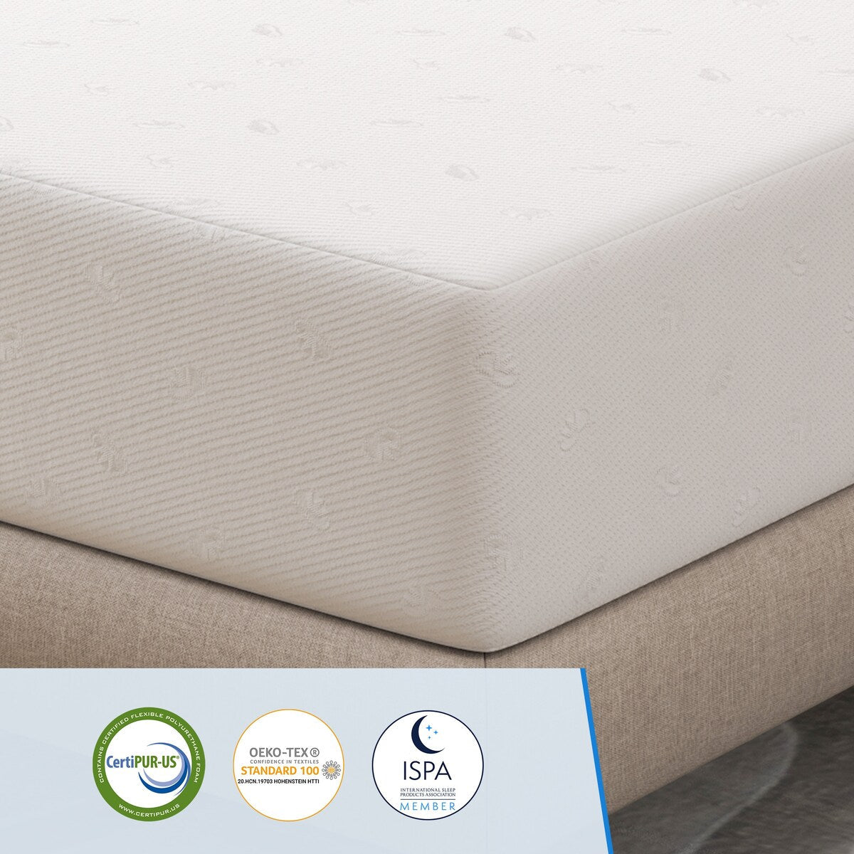 Matelas ferme en mousse à mémoire de forme Avenco 12 po