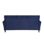 Canapé en velours capitonné Avlona