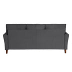 Canapé en velours capitonné Avlona