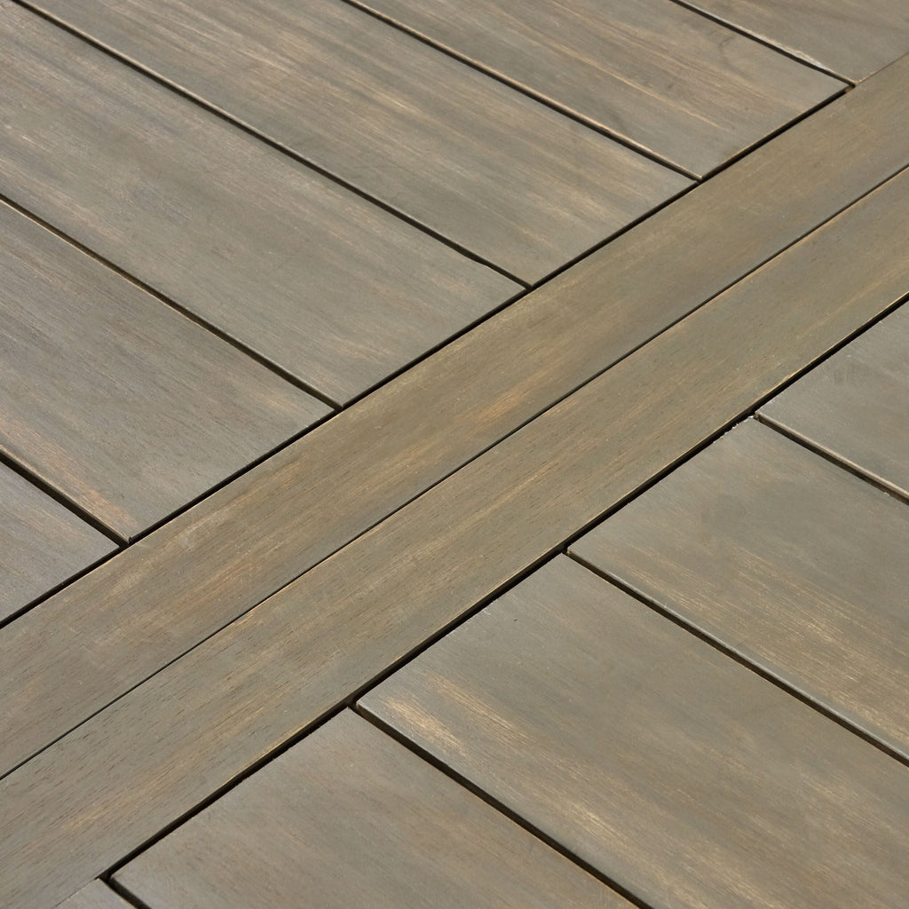 Ensemble de salle à manger d'extérieur Avon Acacia 7 pièces par Christopher Knight Home