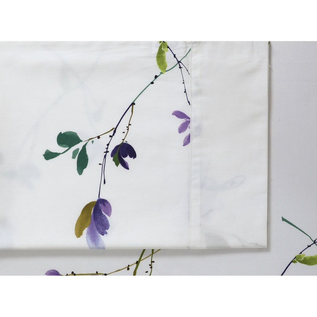 Parure de draps à poches profondes en satin de coton biologique Azores Home 300 fils