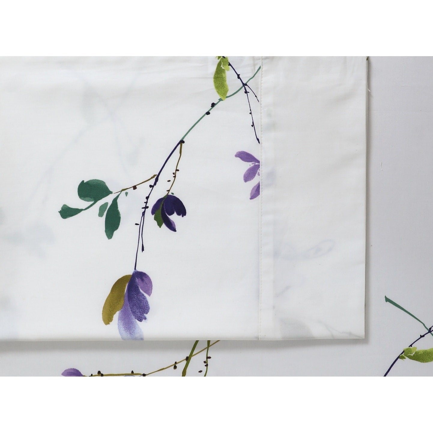 Parure de draps à poches profondes en satin de coton biologique Azores Home 300 fils