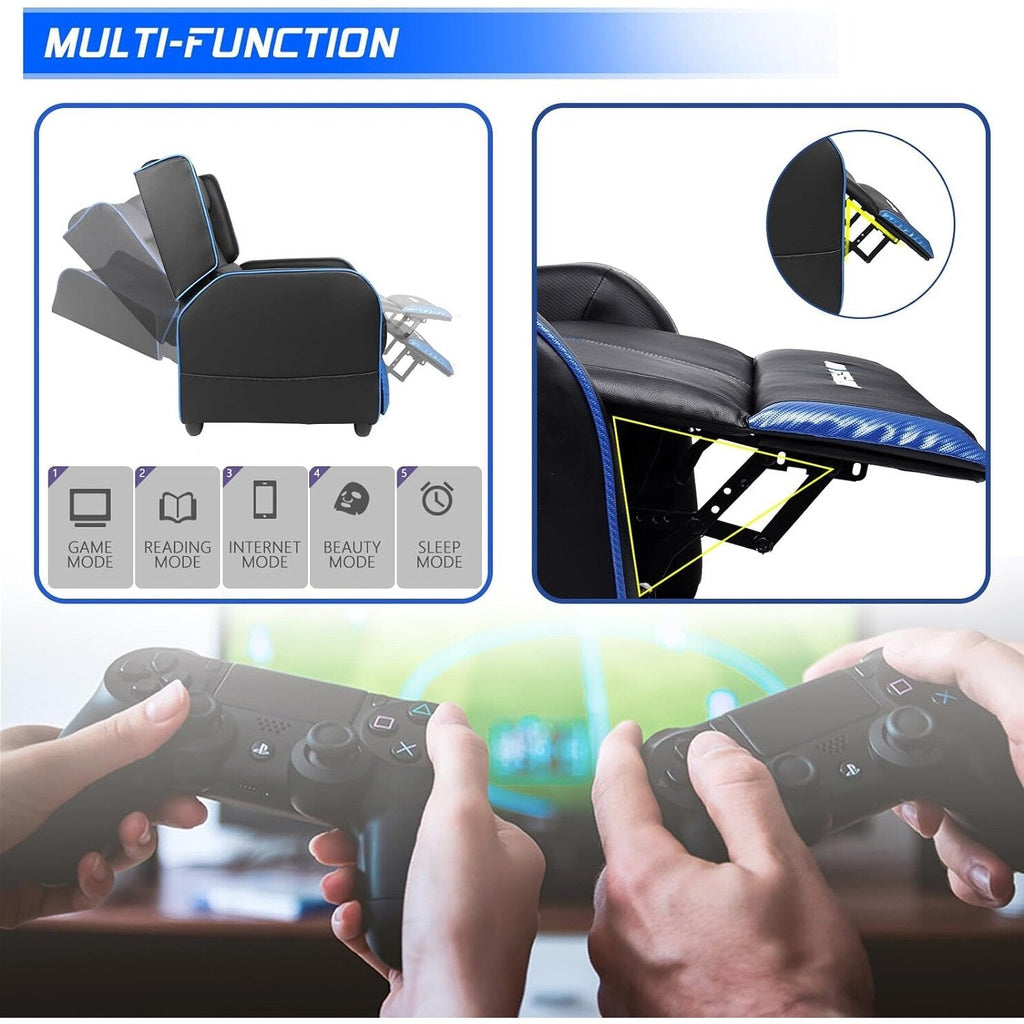 Canapé inclinable ergonomique en cuir PU BOSSIN pour salon