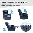 Chaise pivotante contemporaine pour chambre d'enfant Baksoho en similicuir avec base en métal par HULALA HOME