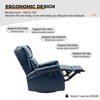 Chaise pivotante contemporaine pour chambre d'enfant Baksoho en similicuir avec base en métal par HULALA HOME