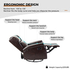 Chaise pivotante contemporaine pour chambre d'enfant Baksoho en similicuir avec base en métal par HULALA HOME