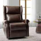 Chaise pivotante contemporaine pour chambre d'enfant Baksoho en similicuir avec base en métal par HULALA HOME