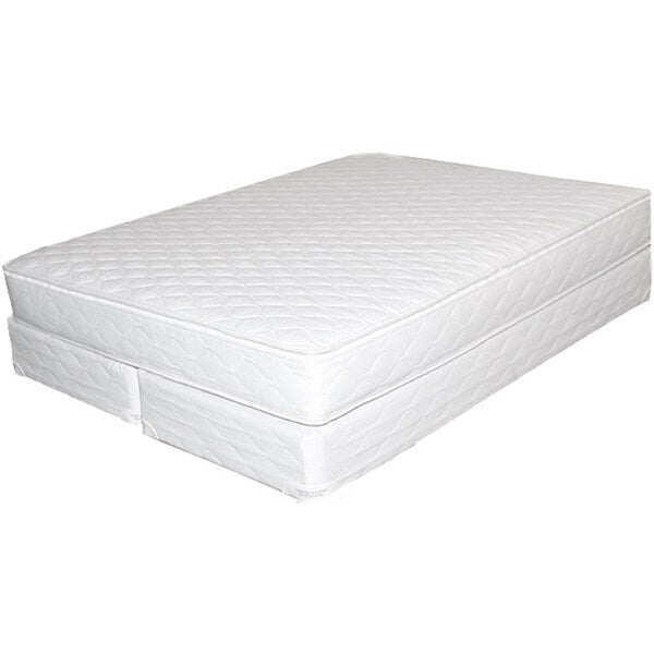 Matelas à eau Bali Softside semi-onduleux Queen size - Blanc