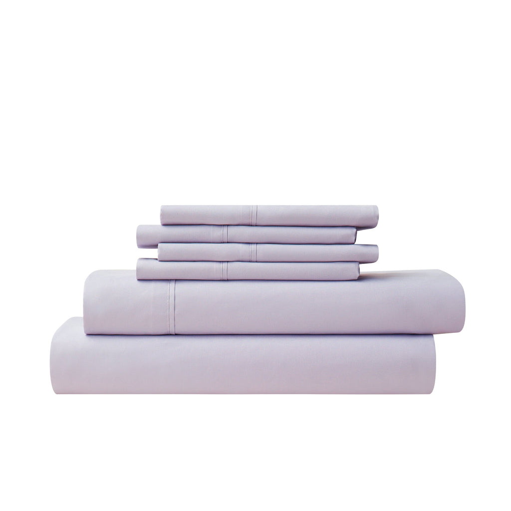 Ensemble de draps de luxe 6 pièces en bambou