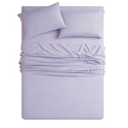 Ensemble de draps de luxe 6 pièces en bambou