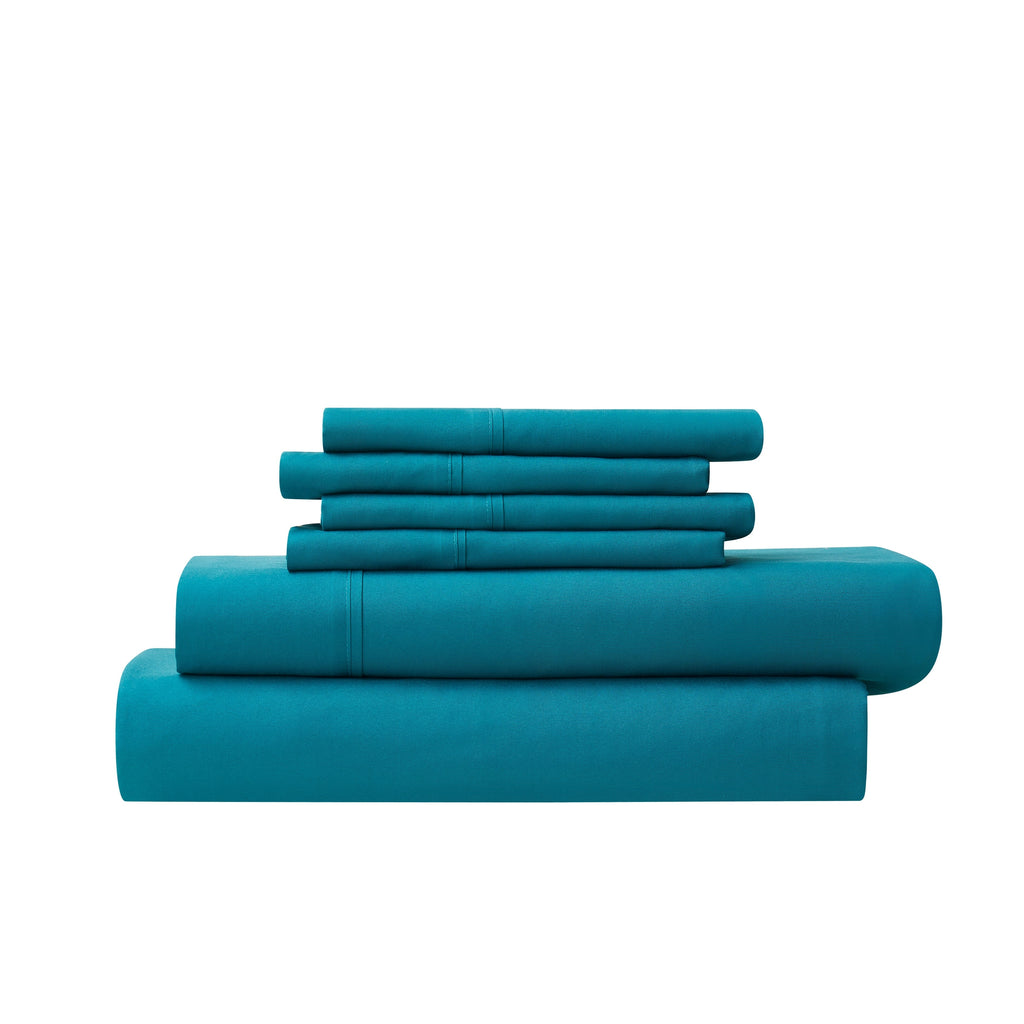 Ensemble de draps de luxe 6 pièces en bambou