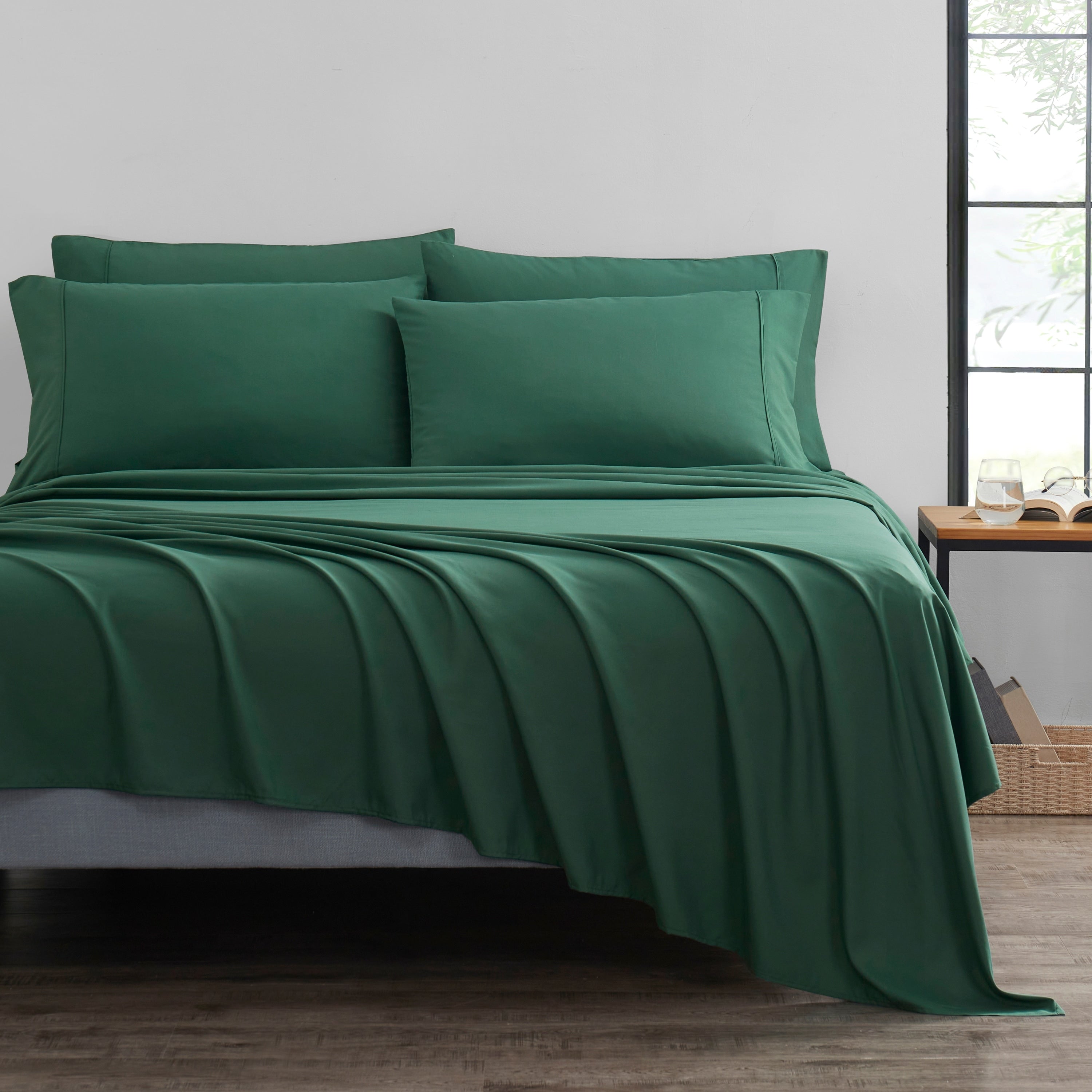 Ensemble de draps de luxe 6 pièces en bambou