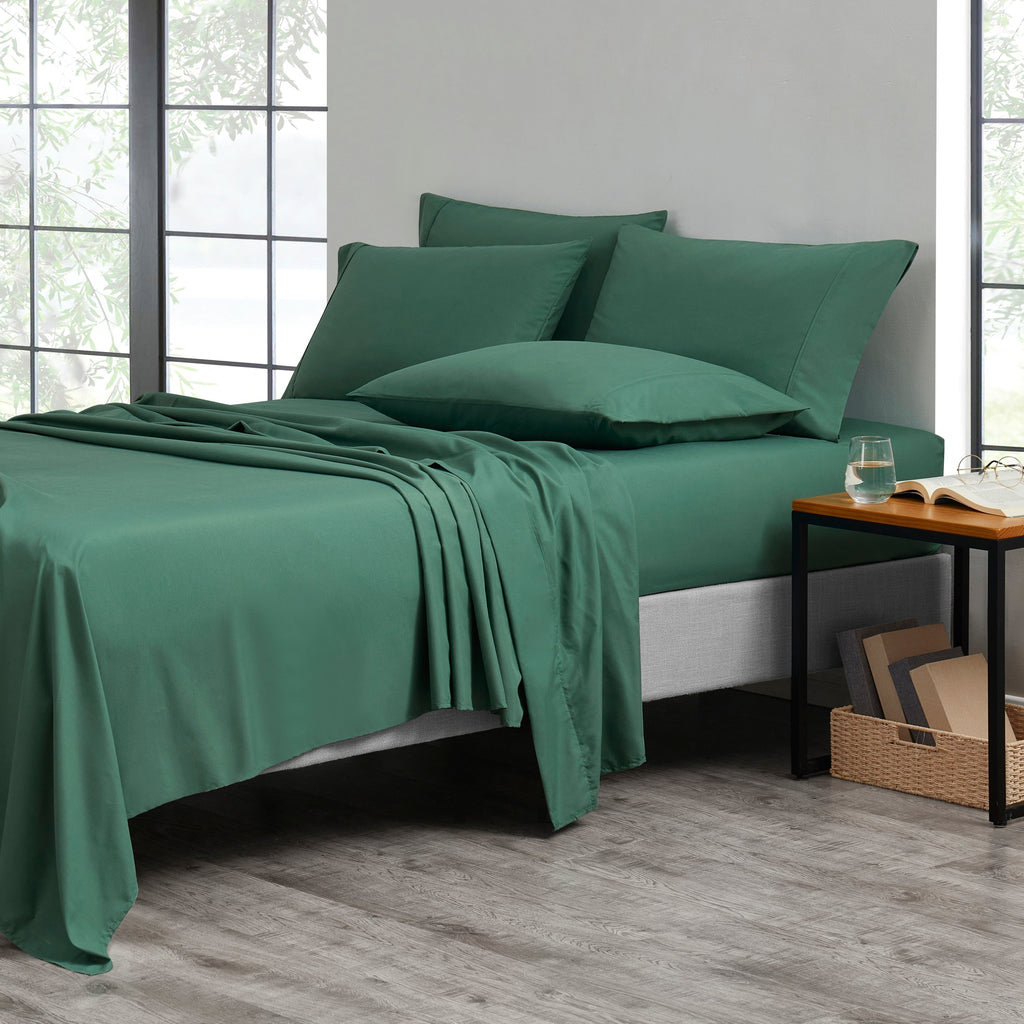 Ensemble de draps de luxe 6 pièces en bambou