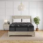 Banff Breeze, matelas hybride Euro Top en mousse à mémoire de forme infusée de graphite ultra-fraîche, certifié CertiPUR US et Greenguard Gold