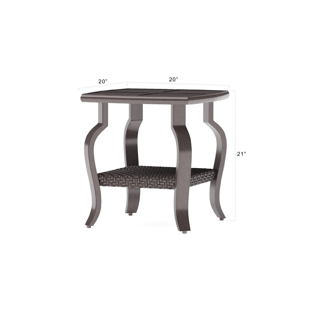 Ensemble de fauteuils club et poufs d'extérieur Barcelo Sunbrella 5 pièces