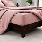 Bare Home Heathered Bed-in-a-Bag - Ensemble couette et ensemble de draps