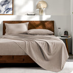 Bare Home Heathered Bed-in-a-Bag - Ensemble couette et ensemble de draps