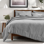 Bare Home Heathered Bed-in-a-Bag - Ensemble couette et ensemble de draps