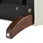 Fauteuil inclinable rembourré Barnn avec dossier à oreilles par Christopher Knight Home