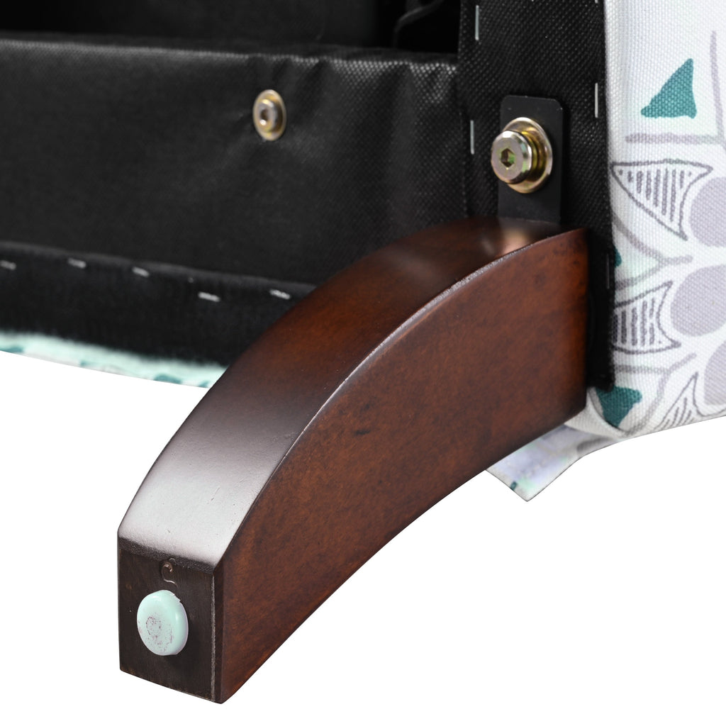 Fauteuil inclinable rembourré Barnn avec dossier à oreilles par Christopher Knight Home