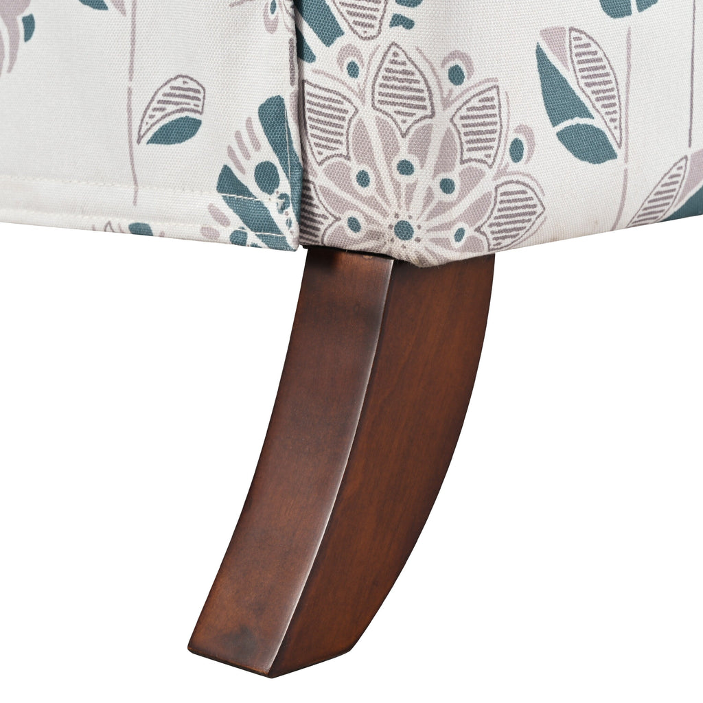 Fauteuil inclinable rembourré Barnn avec dossier à oreilles par Christopher Knight Home