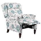 Fauteuil inclinable rembourré Barnn avec dossier à oreilles par Christopher Knight Home