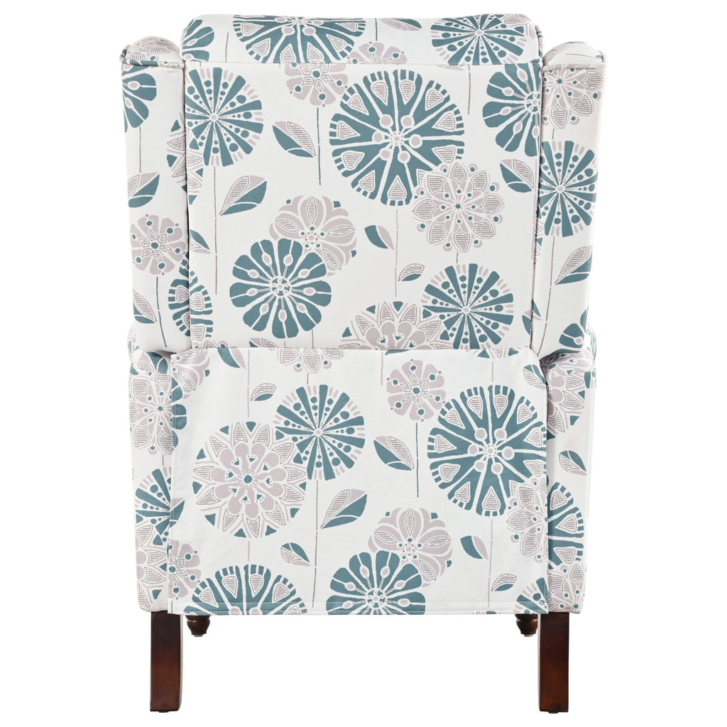 Fauteuil inclinable rembourré Barnn avec dossier à oreilles par Christopher Knight Home