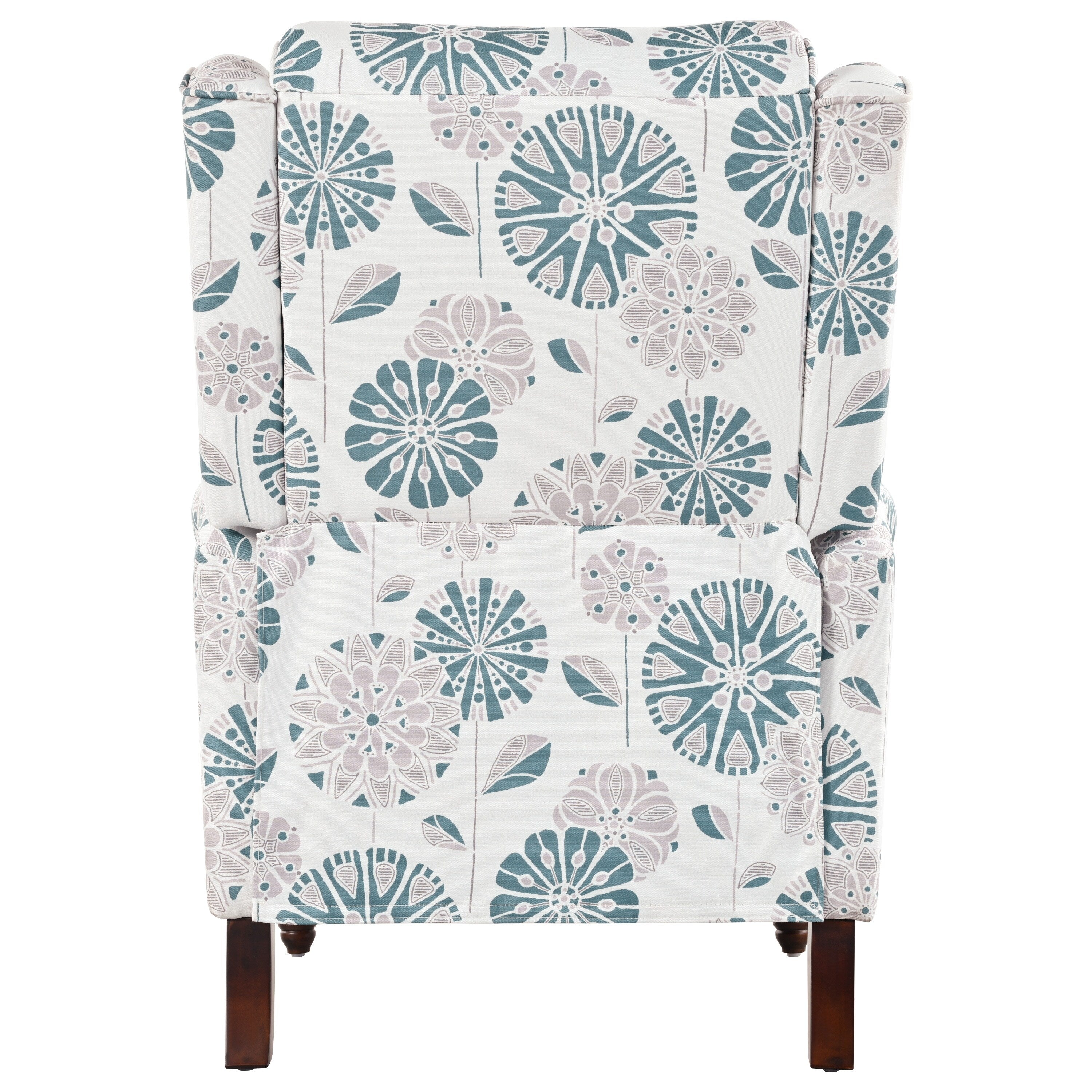 Fauteuil inclinable rembourré Barnn avec dossier à oreilles par Christopher Knight Home