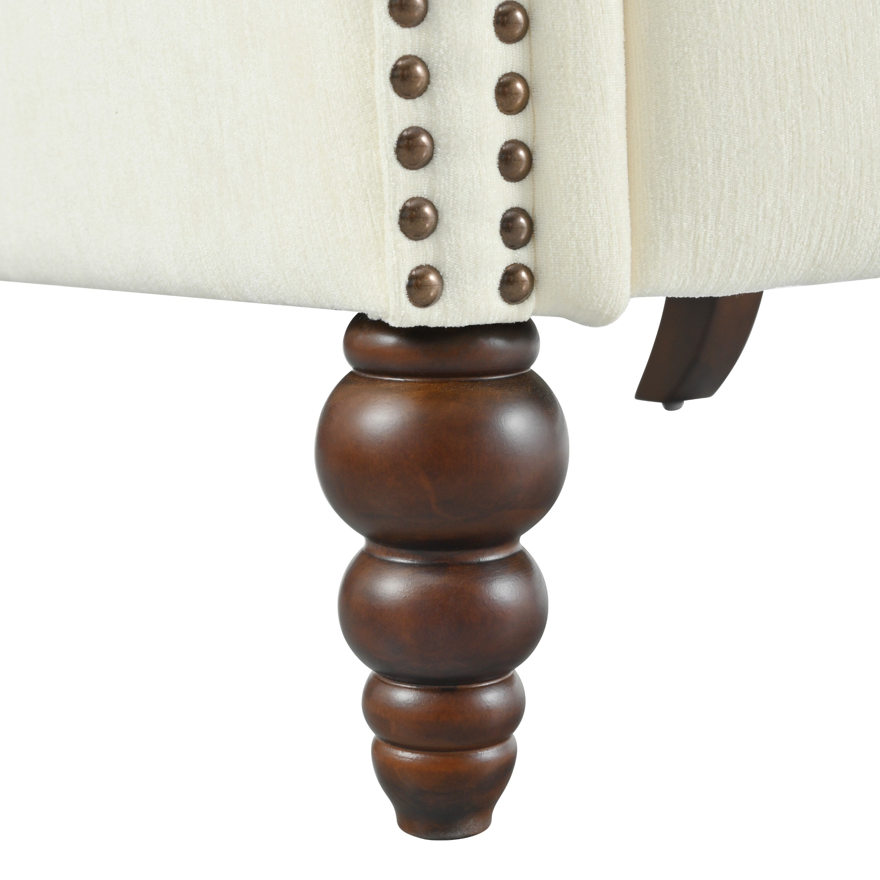 Fauteuil inclinable rembourré Barnn avec dossier à oreilles par Christopher Knight Home