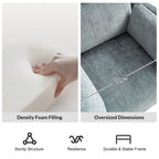 Fauteuil inclinable pivotant et électrique Barry Modern 38 pouces avec ports USB par HULALA HOME