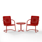 Ensemble de chaises d'extérieur Crosley Bates 3 pièces - 84 L x 22 P x 35 H