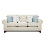 Canapé-lit traditionnel Bates Nickel gris clair Queen