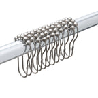 Anneaux de rideau de douche Bath Bliss, lot de 12 - Satin