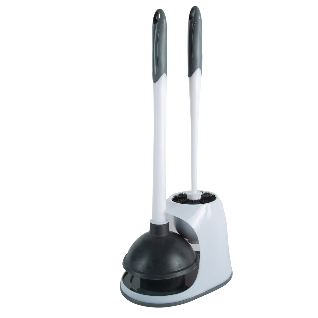 Brosse à cuvette et déboucheur 2 en 1 Bath Bliss