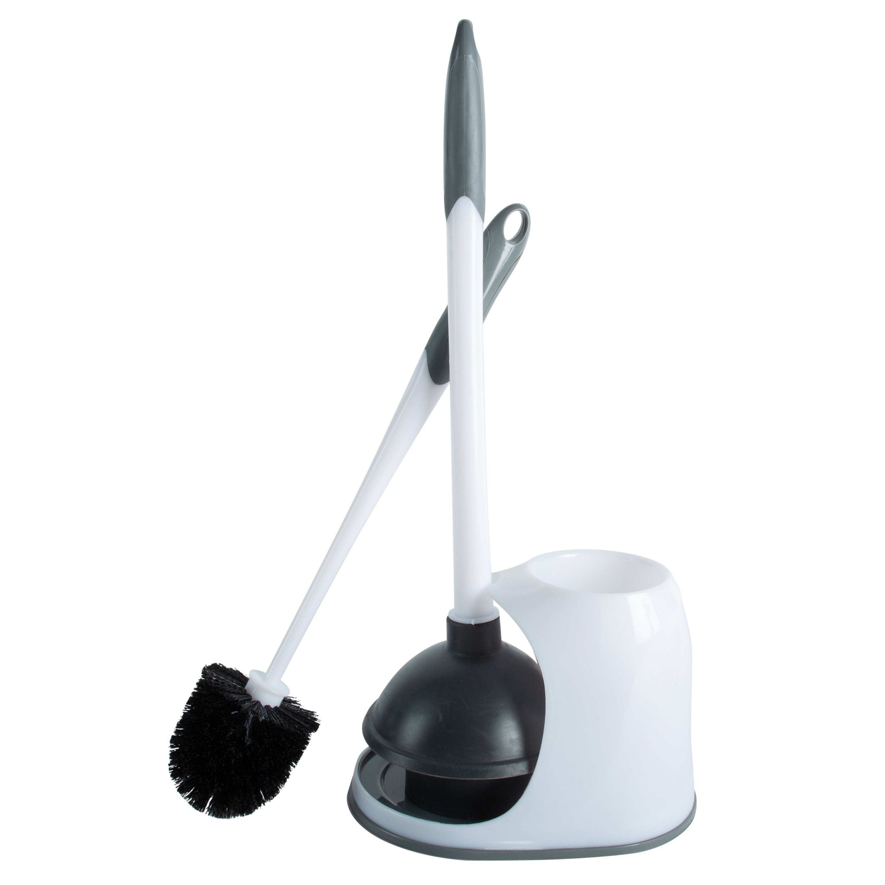Brosse à cuvette et déboucheur 2 en 1 Bath Bliss