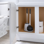 Brosse à cuvette et déboucheur 2 en 1 Bath Bliss