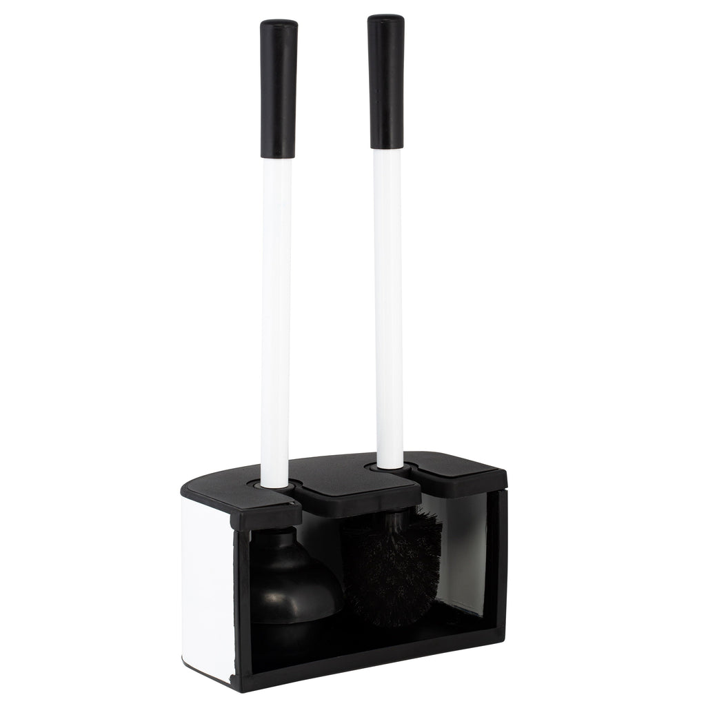 Ensemble brosse de toilette et déboucheur 2 en 1 Bath Bliss