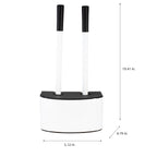 Ensemble brosse de toilette et déboucheur 2 en 1 Bath Bliss