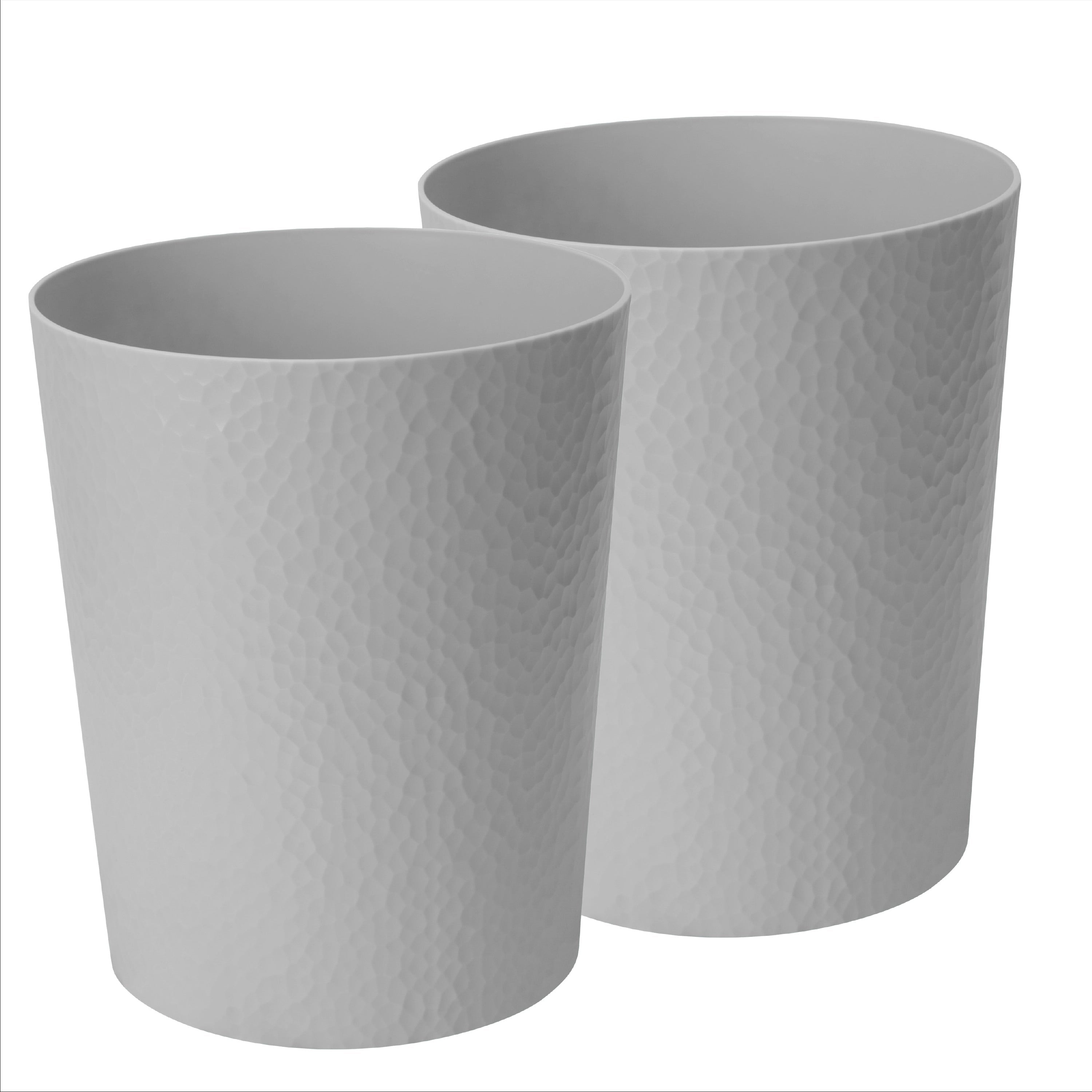 Poubelle texturée martelée Bath Bliss