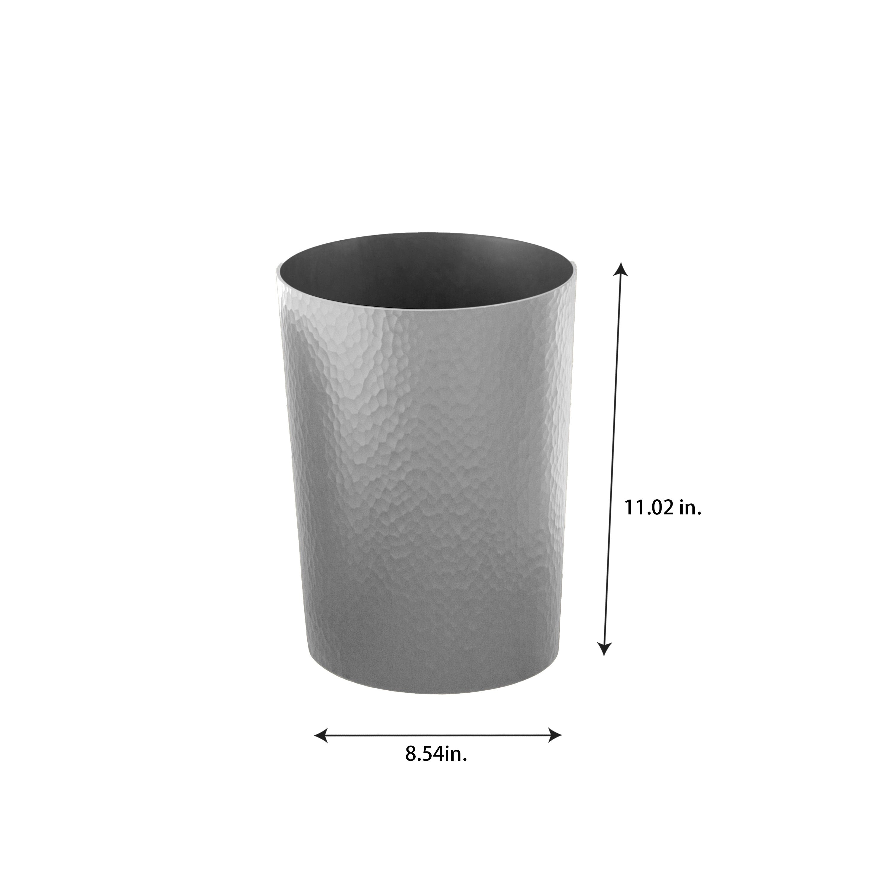 Poubelle texturée martelée Bath Bliss