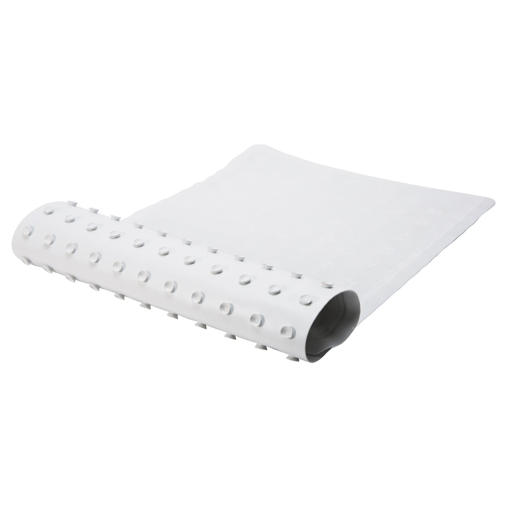 Grand tapis de bain Bath Bliss en blanc