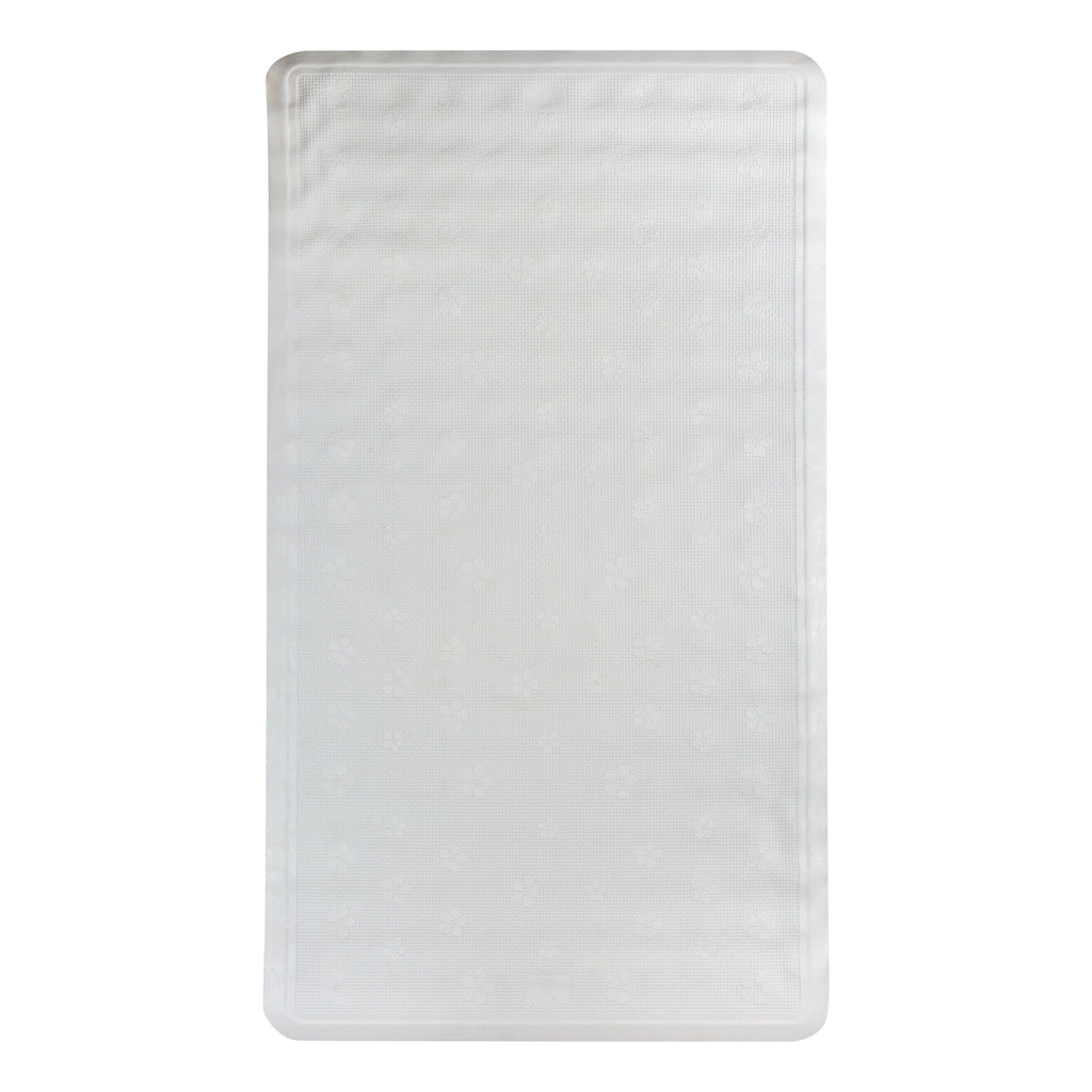 Grand tapis de bain Bath Bliss en blanc