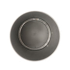 Poubelle Bath Bliss en acier inoxydable argenté - 7,7 x 9,6