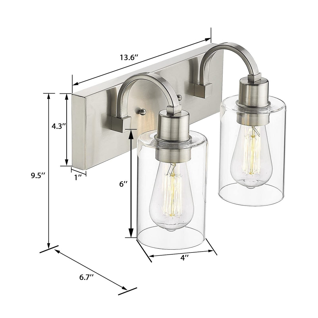 Applique murale style ferme pour salle de bain