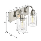 Applique murale style ferme pour salle de bain