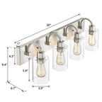 Applique murale style ferme pour salle de bain