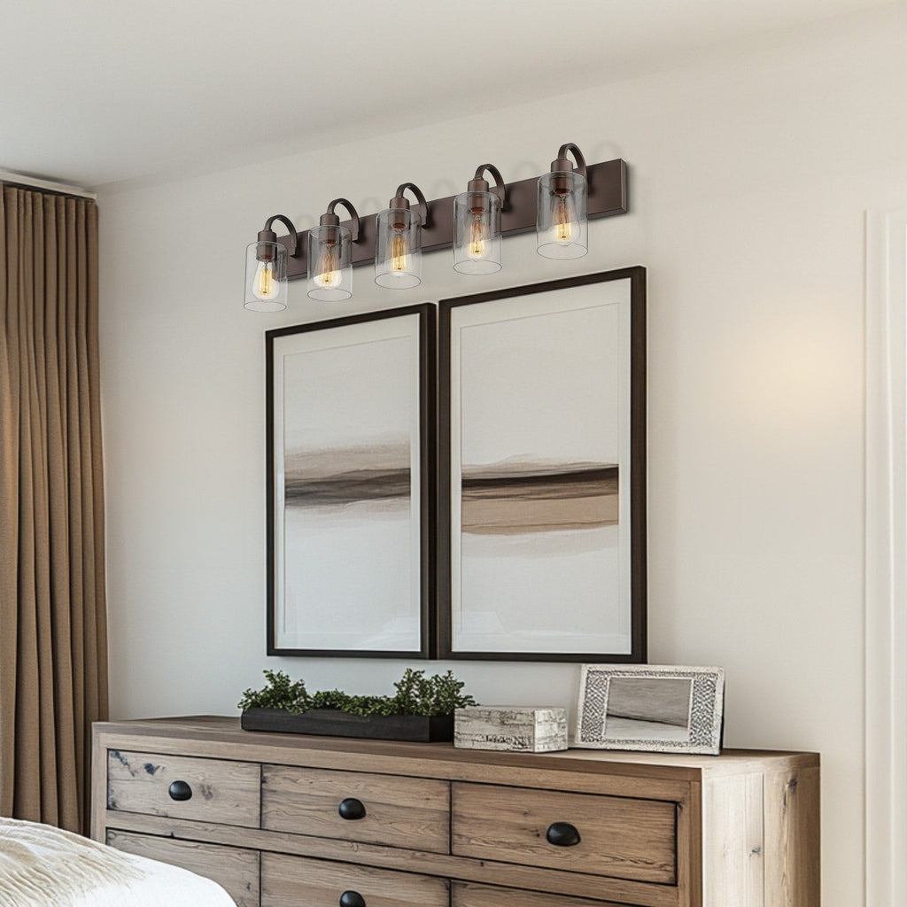 Applique murale style ferme pour salle de bain