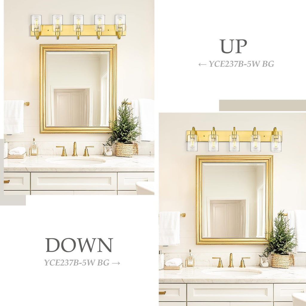 Applique murale style ferme pour salle de bain