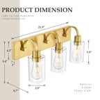 Applique murale style ferme pour salle de bain