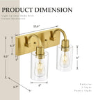 Applique murale style ferme pour salle de bain